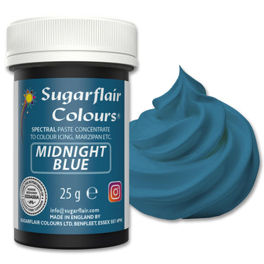 Corante em Gel Midnight Blue - SugarFlair